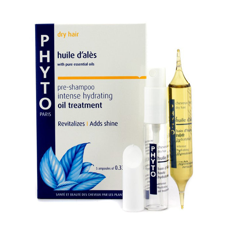 Phyto Huile D 'Ales Intense Hydrating Oil Treatment (Pre-Shampoo - Dry Hair)  5x10ml/0.33oz