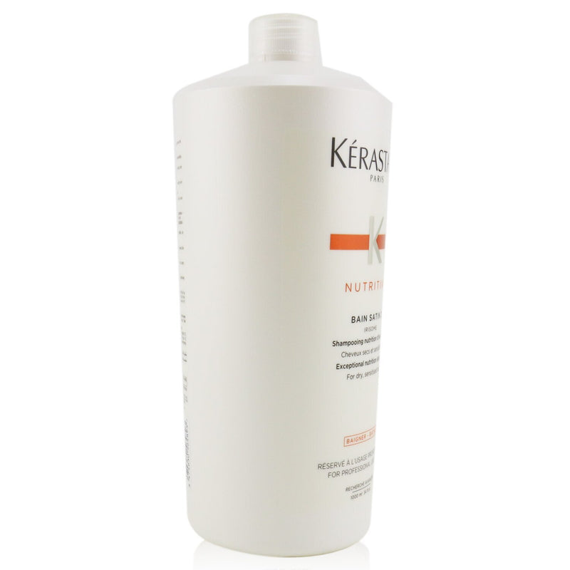 Kerastase Nutritive Bain Satin 2 Exceptional Nutrition Shampoo (For Dry, Sensitised Hair)  1000ml/34oz