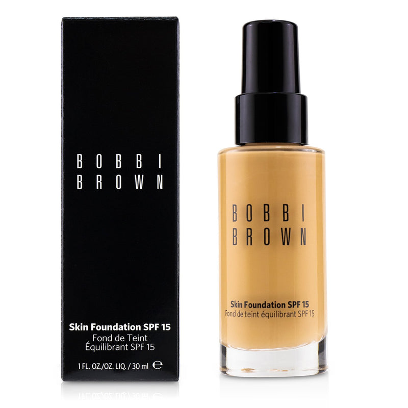 Bobbi Brown Skin Foundation SPF 15 - # 4.5 Warm Natural  30ml/1oz