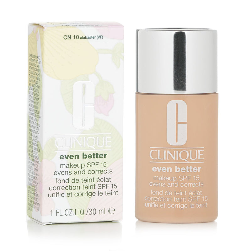 Clinique Even Better Makeup SPF15 (Dry Combination to Combination Oily) - No. 01/ CN10 Alabaster  30ml/1oz