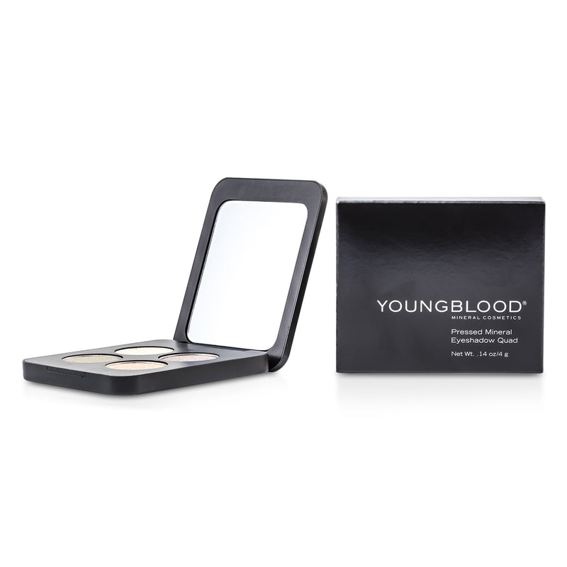 Youngblood Pressed Mineral Eyeshadow Quad - Vintage  4g/0.14oz