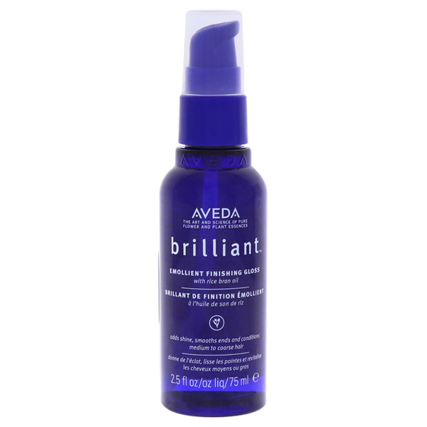 Aveda Brilliant Emollient Finishing Gloss by Aveda for Unisex - 2.5 oz Hair Spray