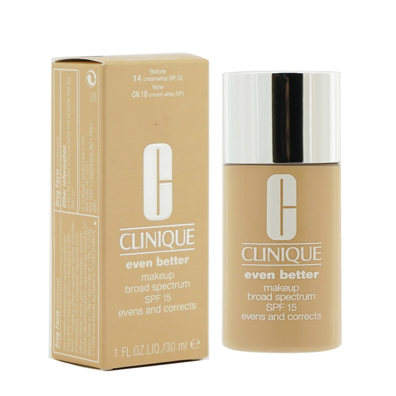 Clinique Even Better Makeup SPF15 (Dry Combination to Combination Oily) - No. 14 Creamwhip  30ml/1oz
