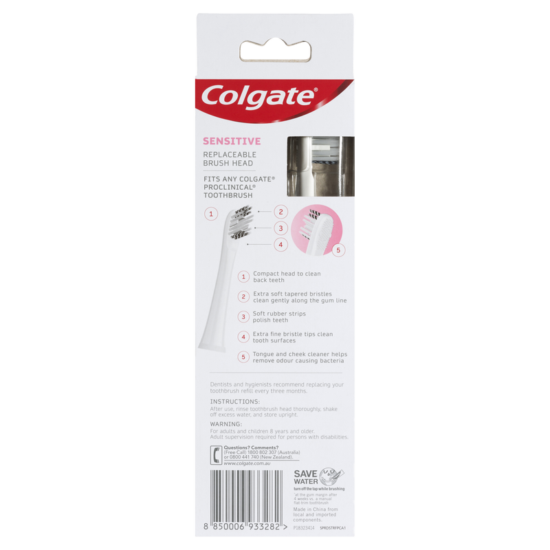 Colgate Power Brush Pro Clinical Sensitive Refills 4 Pack