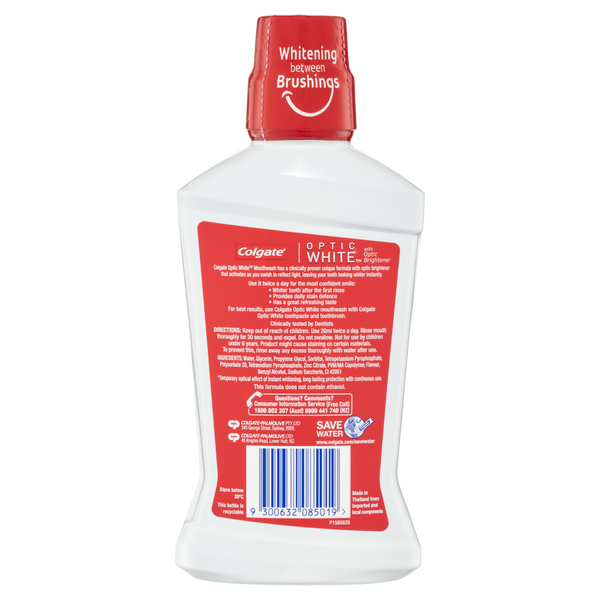 Colgate Mouthwash Optic White 500ml