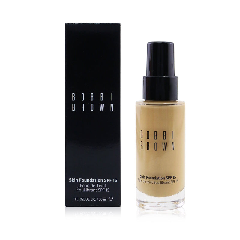 Bobbi Brown Skin Foundation SPF 15 - # 4.75 Natural Tan  30ml/1oz