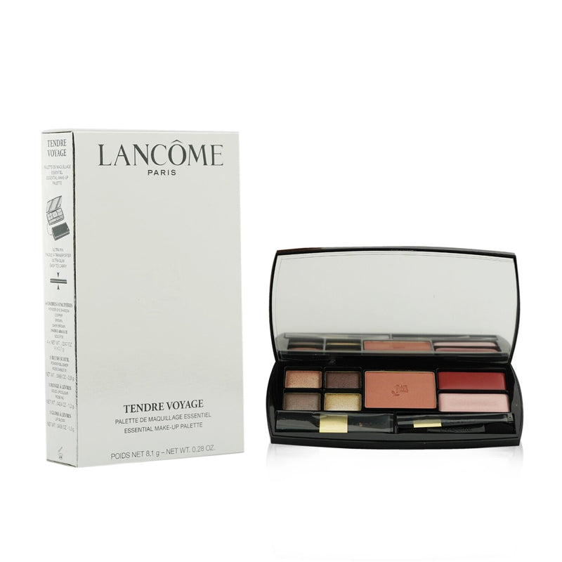 Lancome Tendre Voyage Makeup Palette: 4x Eye Shadow + Blush + 2x Lip Color + 3x Applicators