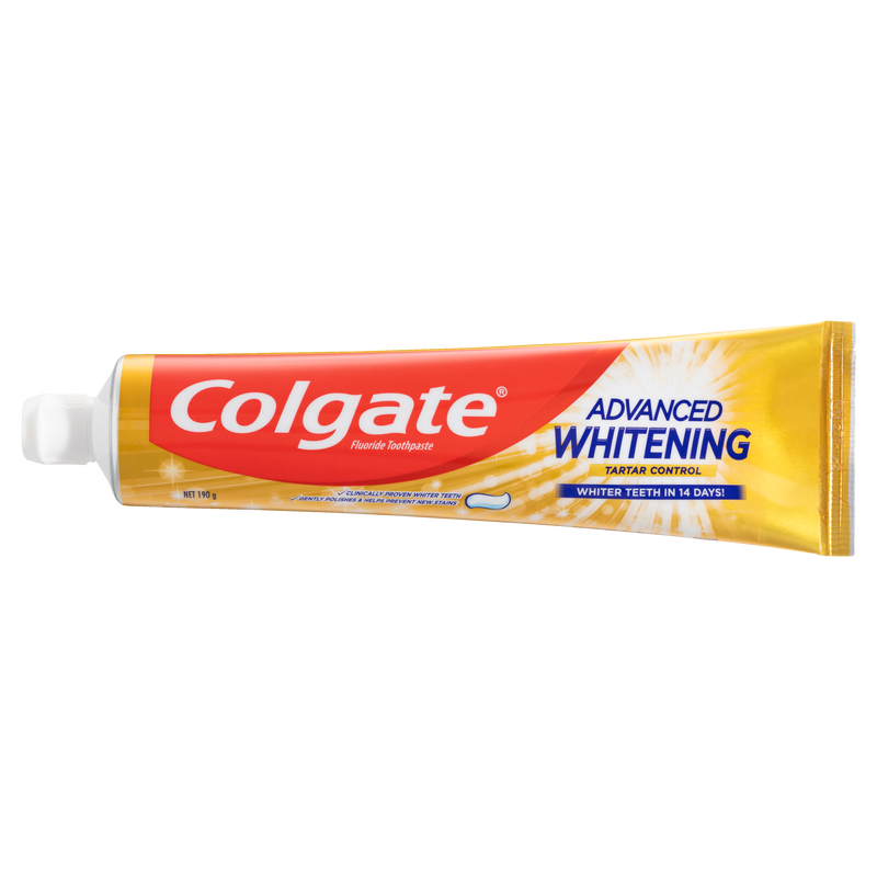 Colgate Toothpaste Advanced White Plus Tartar Control 190g