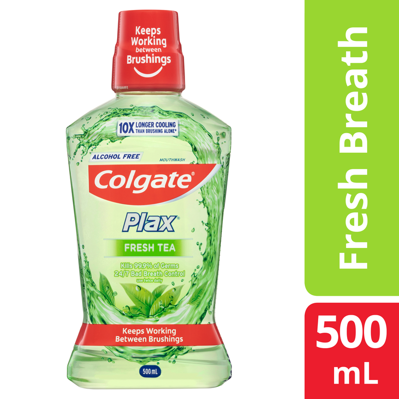 Colgate Mouthwash Plax Fresh Tea 500ml