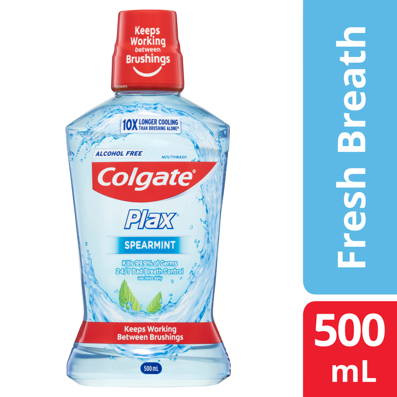 Colgate Mouthwash Plax Alcohol Free 500ml