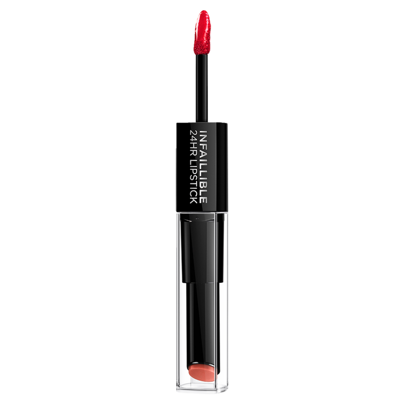 L'Oreal Paris Infallible Lipstick 2step 8ml - Red Infallible