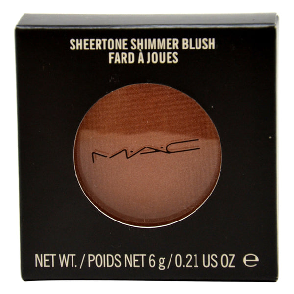 MAC Sheertone Shimmer Blush - Sunbasque by MAC for Women - 0.21 oz Blush