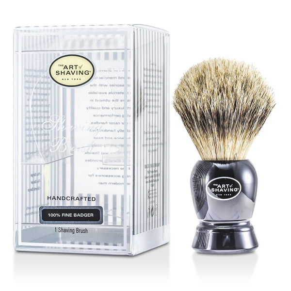 The Art Of Shaving Fine Badger Shaving Brush - Black  1pc