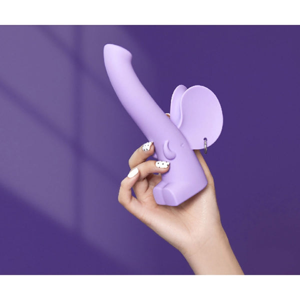 3C ISSW - Monster Pub cute mammoth G-spot Sex Toys (Purple)