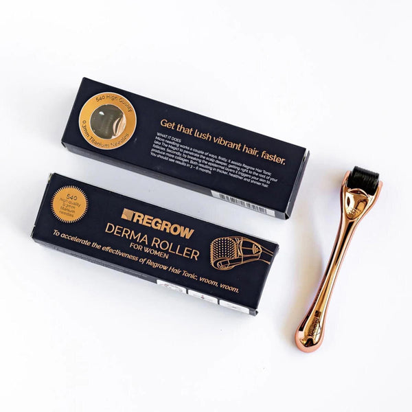 Regrow Hair Clinics Regrow Hair Clinics - Hair Grow Derma Roller #Gold Rose 540*0.3mm  Fixed Size