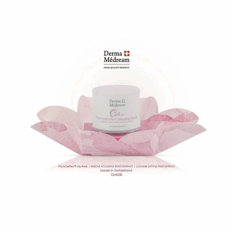 Derma Medream Derma Medream - ROSE Hydra-Firm Sleeping Cream (Moisturising, Rejuvenating, Radiance, Firing) (e50ml) DM038