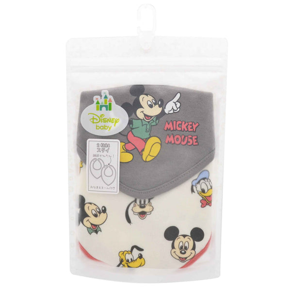 Disney baby Disney Baby Mickey Mouse Bibs 2 Pack  Fixed Size
