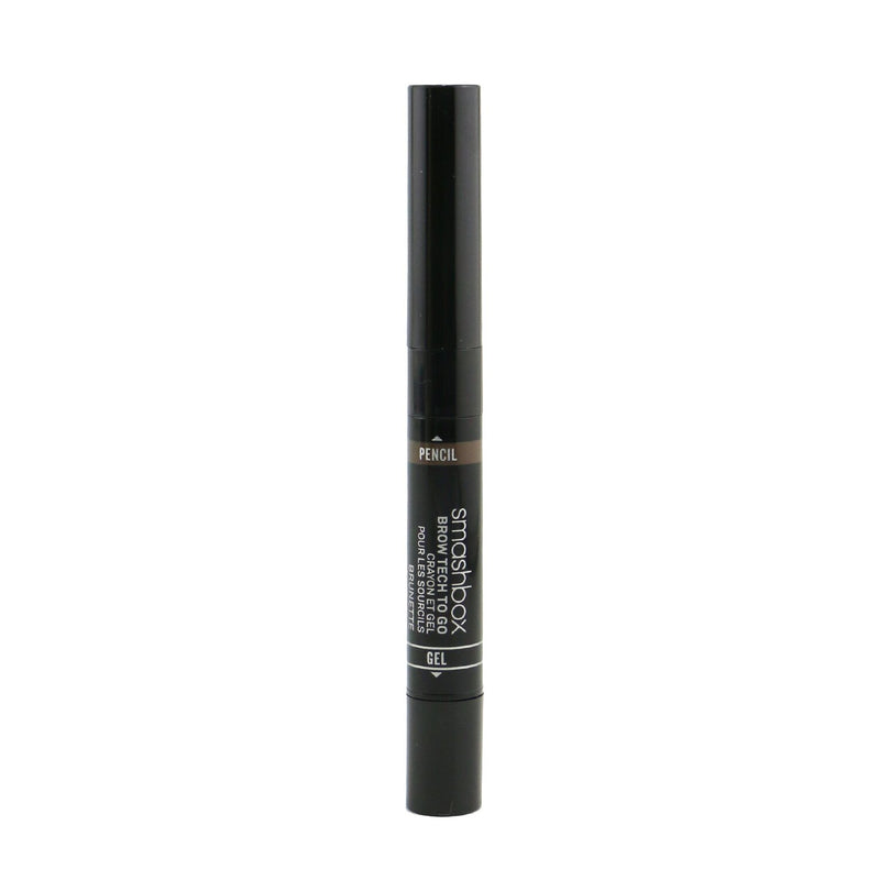 Smashbox Brow Tech To Go (Gel 2.9g/0.1oz + Pencil 0.2g/0.007oz) - Brunette  3.1g/0.107oz