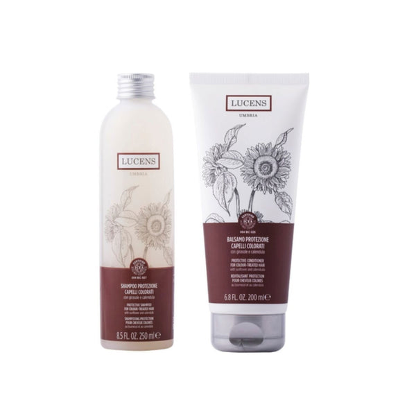 Lucens Protective Shampoo (250ml) + Protective Conditioner (200ml) for Colour-Treated Hair  Fixed Size