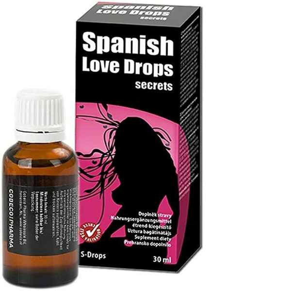 Cobeco Cobeco Pharma Spanish Love Drops Secrets 30ml  Fixed Size