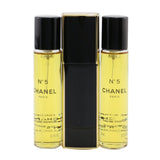 Chanel No.5 Eau De Parfum Purse Spray And 2 Refills  3x20ml/0.7oz