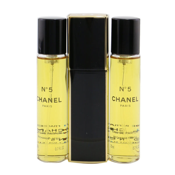 Chanel No.5 Eau De Parfum Purse Spray And 2 Refills 3x20ml/0.7oz – Fresh  Beauty Co.