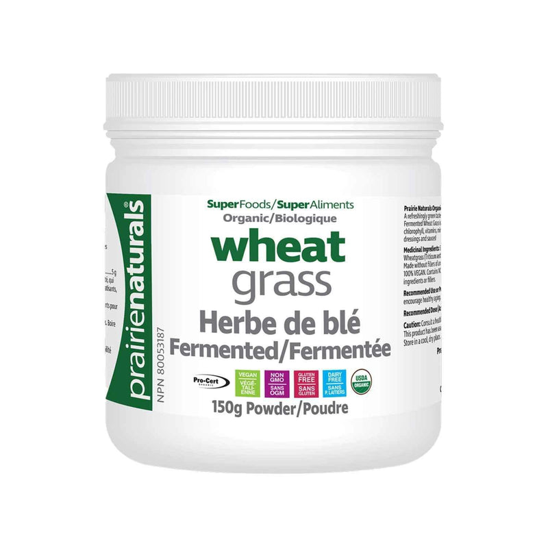 Prairie Naturals Prairie Naturals Fermented Organic Wheat Grass 150g  Fixed Size