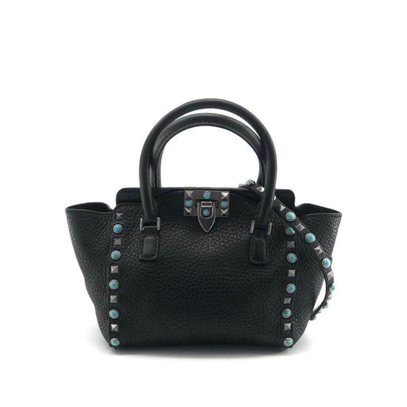 Valentino Valentino-Rockstud Tote  Fixed Size