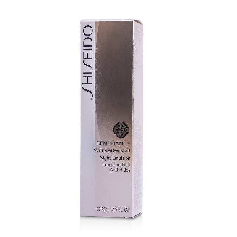 Shiseido Benefiance WrinkleResist24 Night Emulsion  75ml/2.5oz