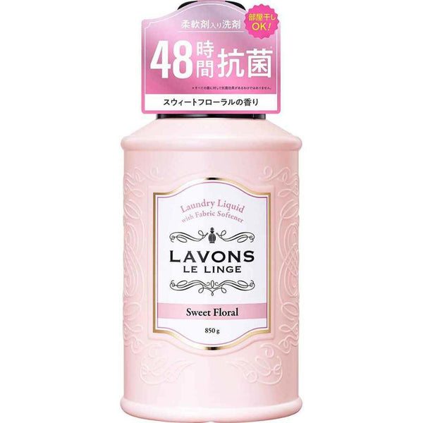 LAVONS Laundry Liquid with Fabric Softener - Sweet Floral 850g  850g
