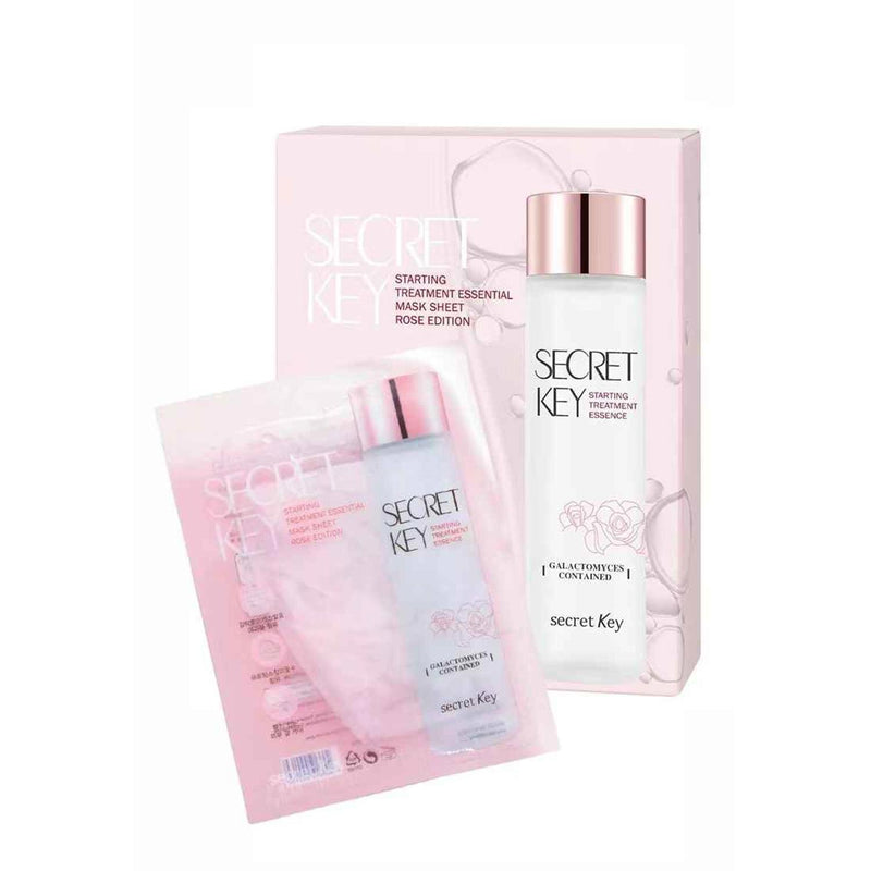 Secret Key Starting Treatment Essential Mask Sheet?Rose Edition? - 10pcs/set  Fixed Size