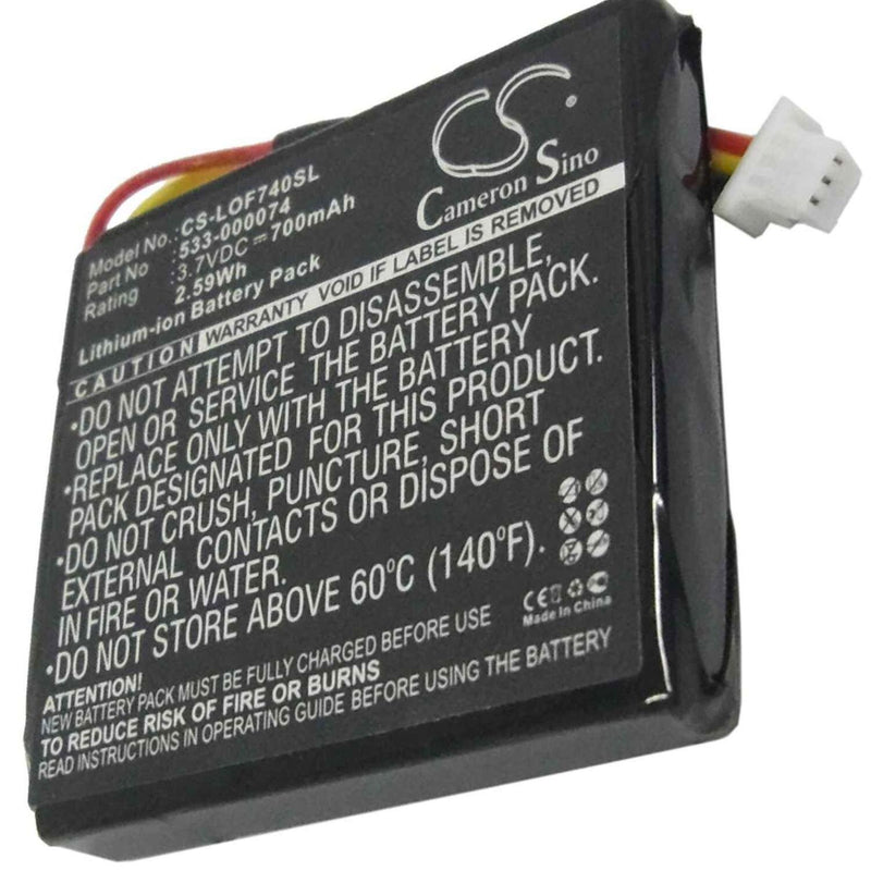 Logitech CS-LOF740SL - replacement battery for Logitech  Fixed size