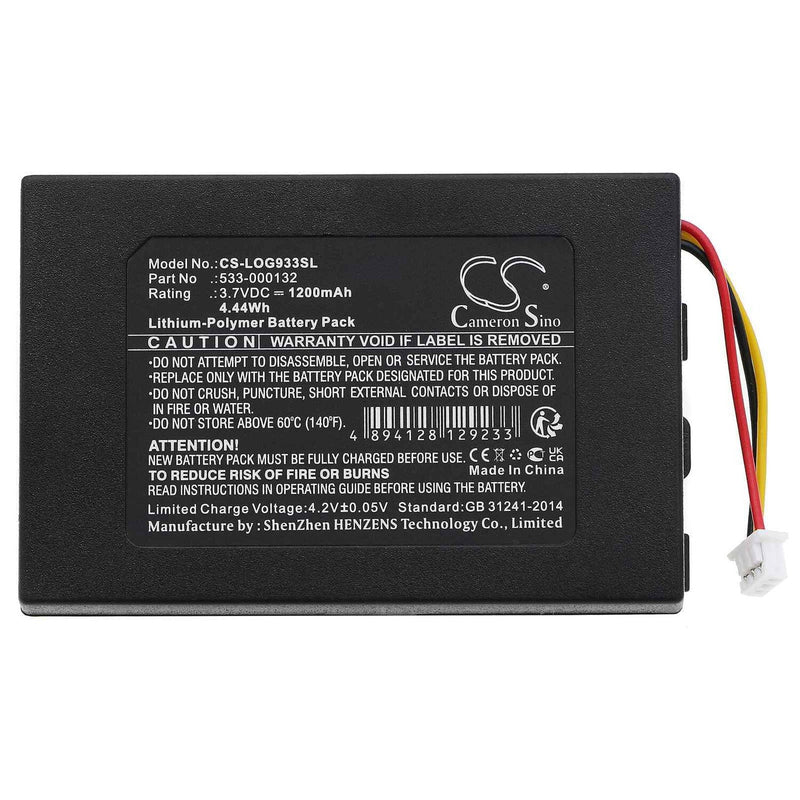 Logitech CS-LOG933SL - replacement battery for Logitech  Fixed size