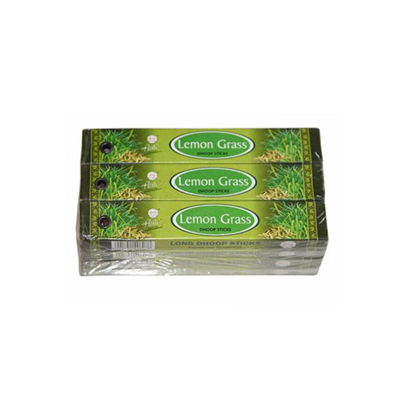 flute Wardrobe Fragrance ?Lemon Grass- Long Dhoop Sticks - 12 Boxes  12 boxes set