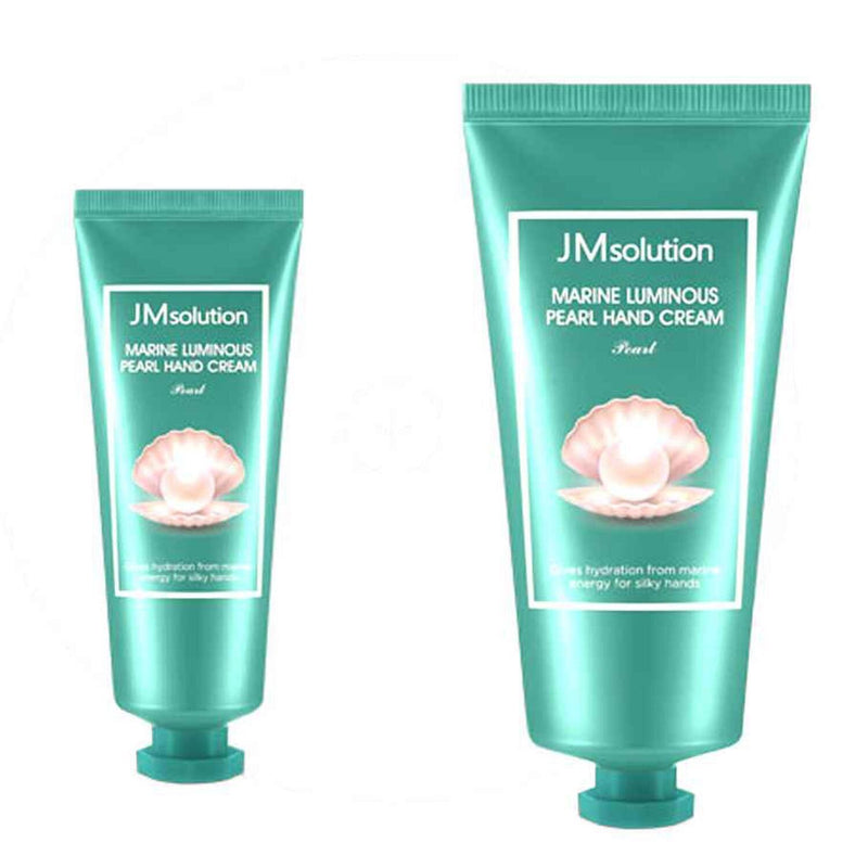 JM Solution Marine Luminous Pearl Hand Cream 50ml + 100ml  100ml+50ml