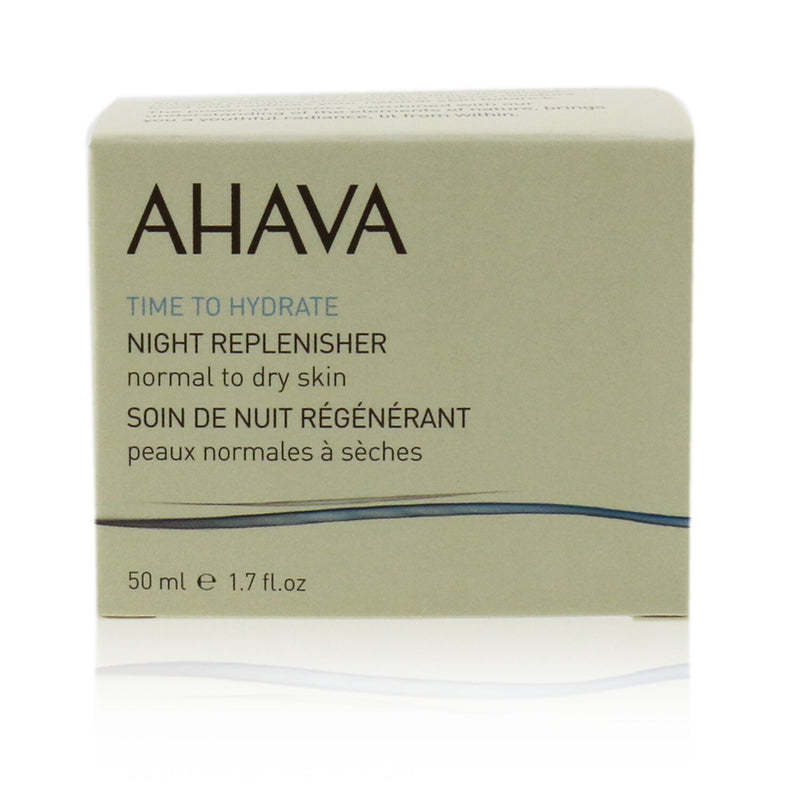 Ahava Time To Hydrate Night Replenisher (Normal to Dry Skin)  50ml/1.7oz