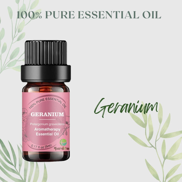 ttgarden 100% Pure Natural Aromatherapy Essential Oil 5ml - Geranium  5ml