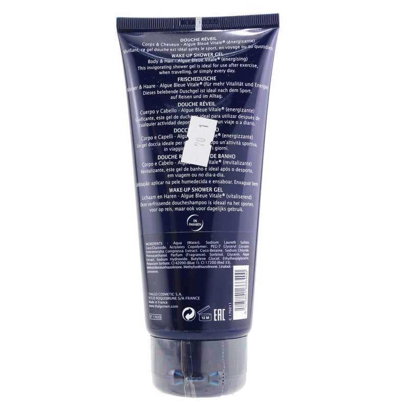 Thalgo Thalgomen Wake-Up Shower Gel - Body & Hair 