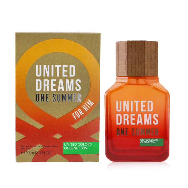 Benetton United Dreams One Summer Eau De Toilette Spray (2019 Edition) 