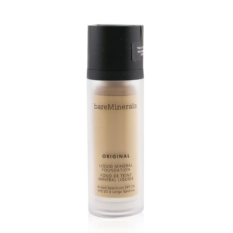 BareMinerals Original Liquid Mineral Foundation SPF 20 - # 12 Medium Beige (For Light Neutral Skin With A Peach Hue) 