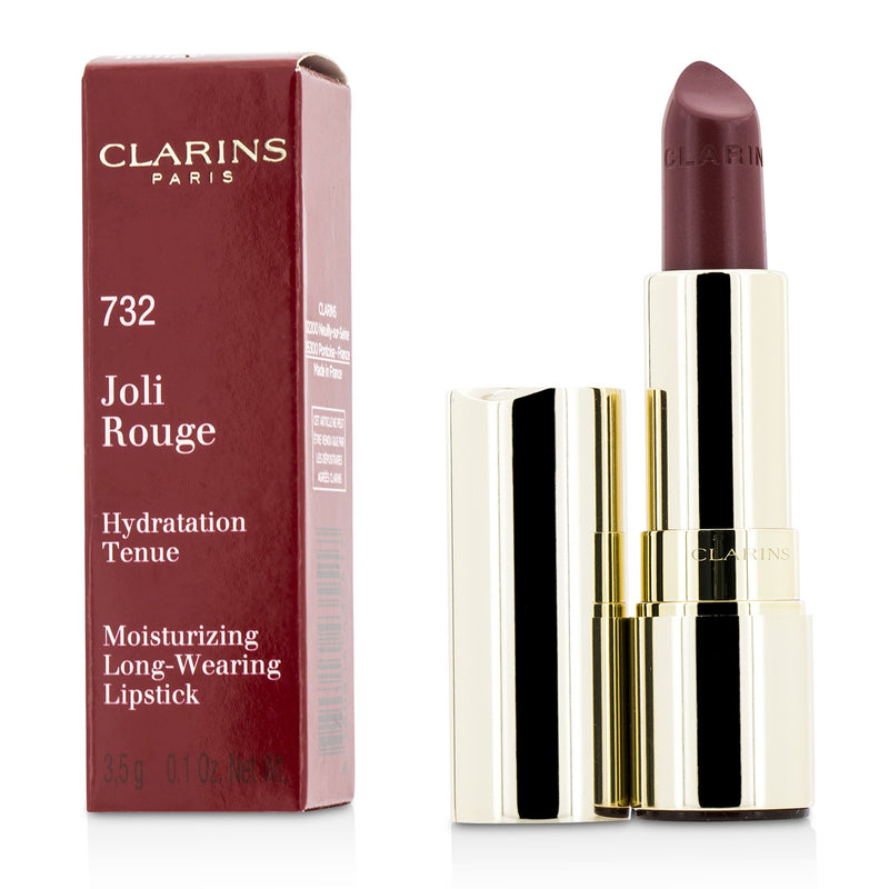 Clarins Joli Rouge (Long Wearing Moisturizing Lipstick) - # 732 Grenadine 