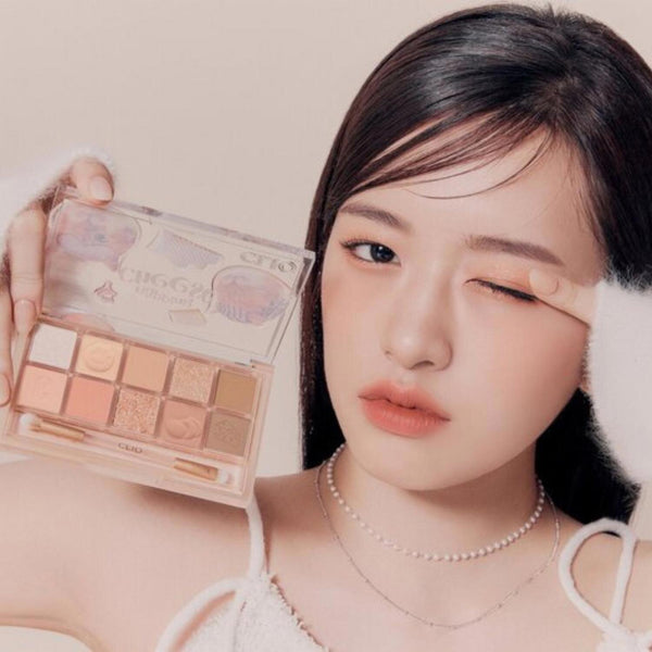 Clio CLIO X An Yu-jin Pro Eye Palette (KOSHORT limited edition) 10 color?#19 Nap Cheese [Parallel Import]  Fixed Size