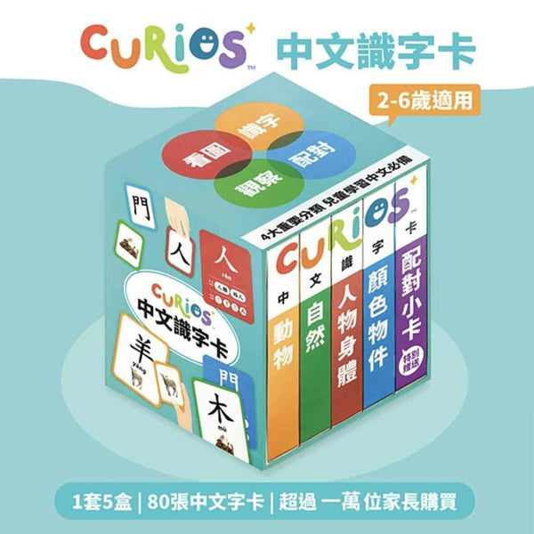 Curios Chinese Flashcard  Fixed Size
