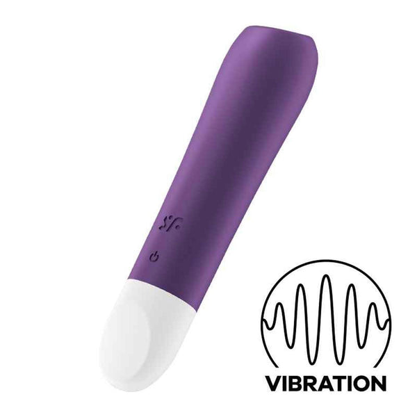 Satisfyer Ultra Power Bullet  Extremely powerful Mini vibrator 2 (violet)  Fixed Size