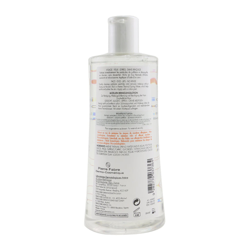 Avene Micellar Lotion Cleanser and Make Up Remover 