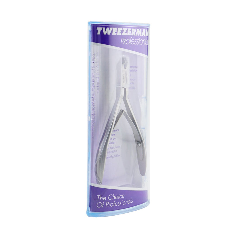 Tweezerman Professional Rockhard Stainless Cuticle Nipper - 1/2 Jaw