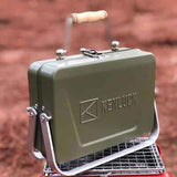 KENLUCK Mini Portable Grill | KENLUCK Mini Grill  flat yellow - F