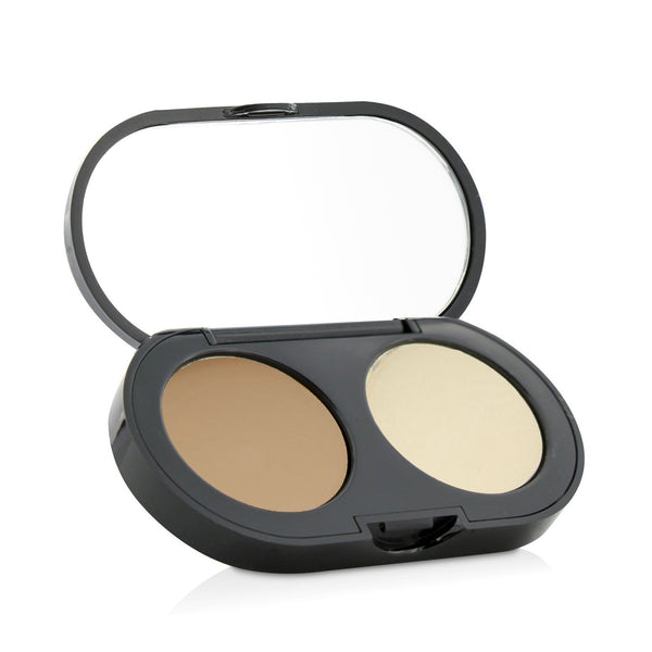 Bobbi Brown New Creamy Concealer Kit - Honey Creamy Concealer + Pale Yellow Sheer Finished Pressed Powder  3.1g/0.11oz