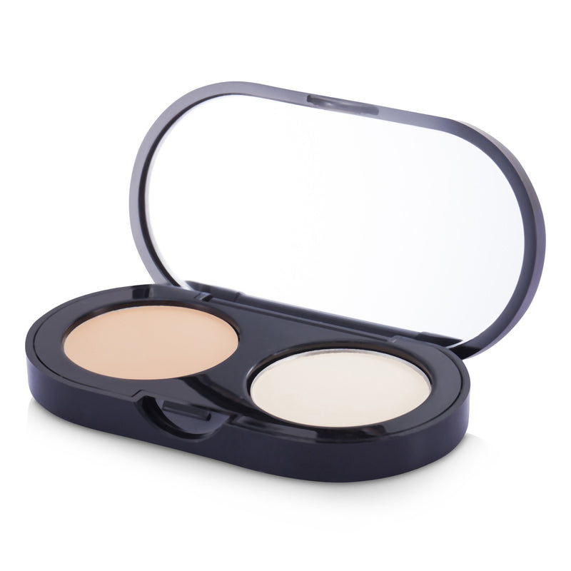 Bobbi Brown New Creamy Concealer Kit - Sand Creamy Concealer + Pale Yellow Sheer Finished Pressed Powder  3.1g/0.11oz