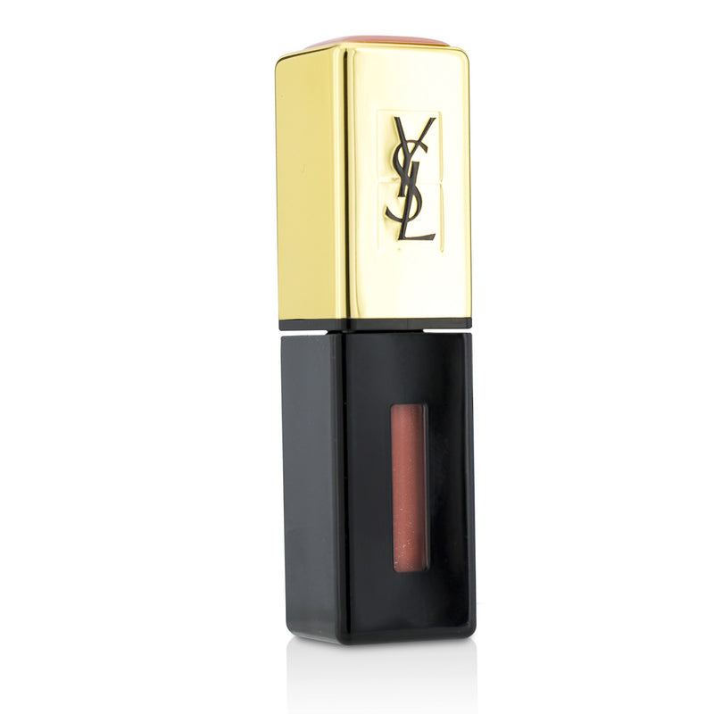 Yves Saint Laurent Rouge Pur Couture Vernis a Levres Glossy Stain - # 7 Corail Aquatique  6ml/0.2oz